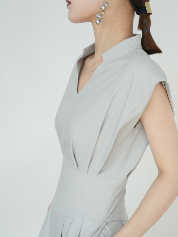 Waist Tuck Flare Dress