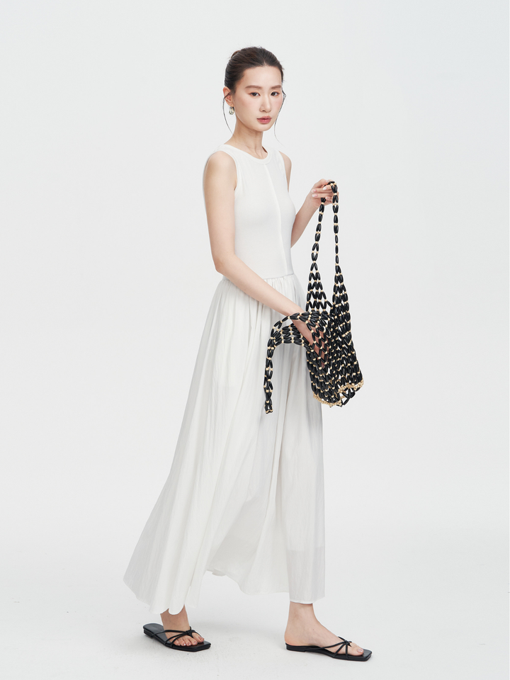 Sleeveless Knit Maxi Dress