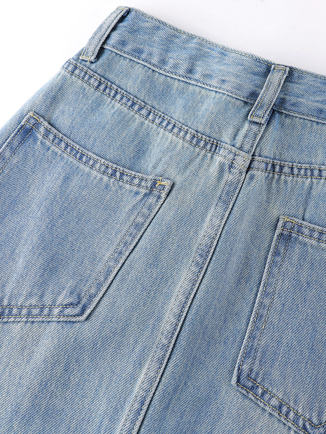 A-Line Denim Skirt