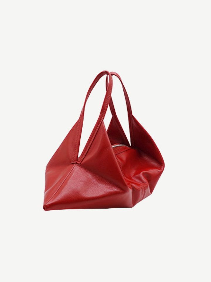 【PANLULUPAN】Sculptural Leather 2WAY Bag