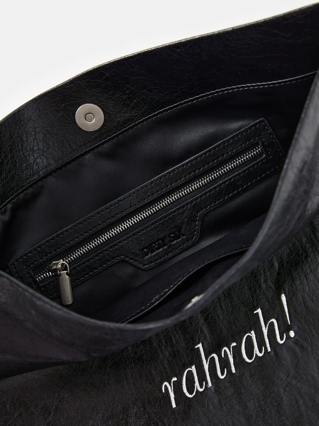 〈Pre Order〉【DIRTY SIX】Flat Leather Tote Bag