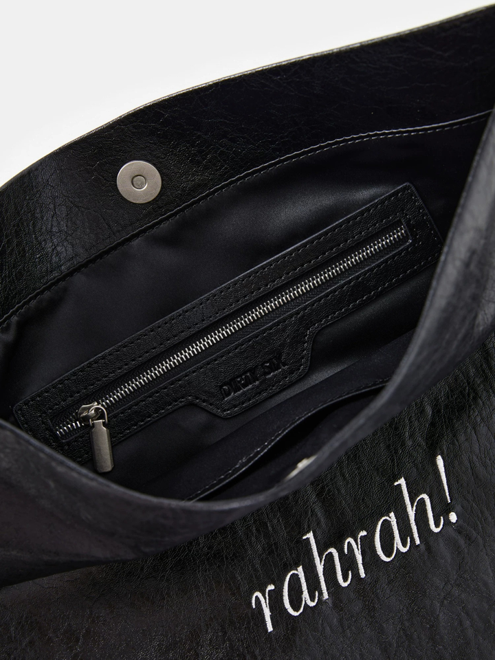 〈Pre Order〉【DIRTY SIX】Flat Leather Tote Bag