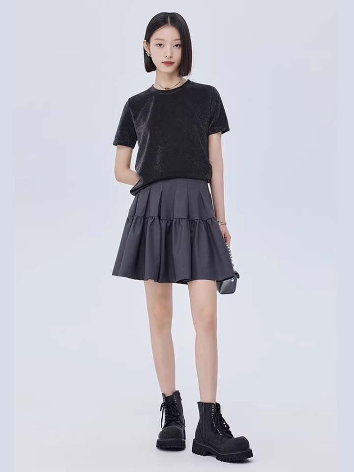 Shimmer Velvet T-Shirt