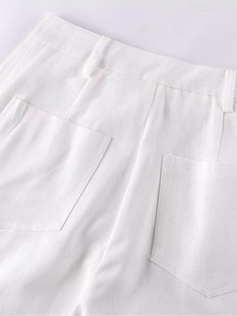 Front Seam Wide Pants