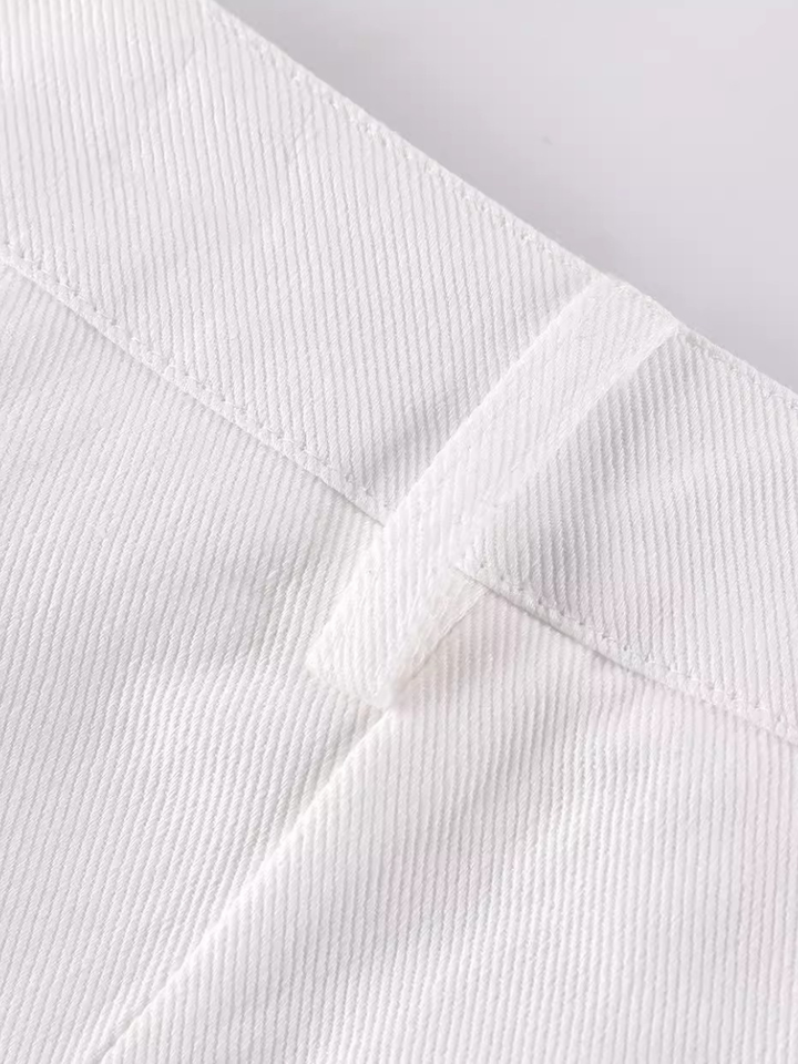 Front Seam Wide Pants