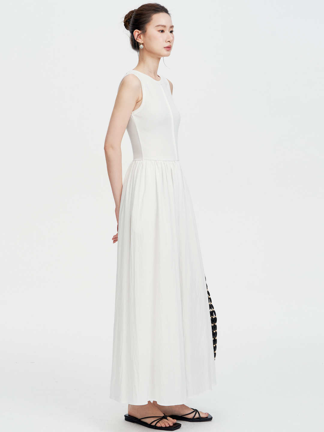 Sleeveless Knit Maxi Dress