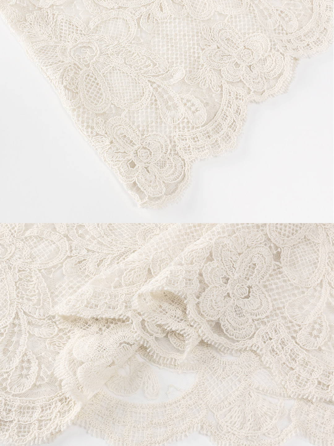 Floral Lace Layered Dress