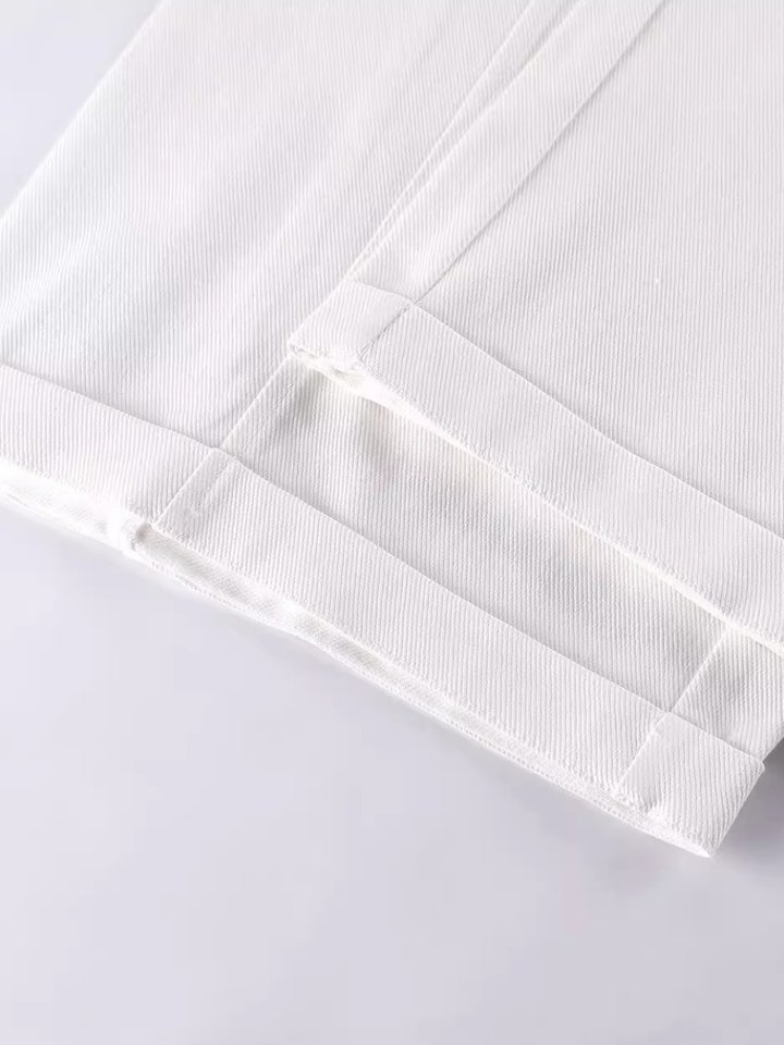 Front Seam Wide Pants