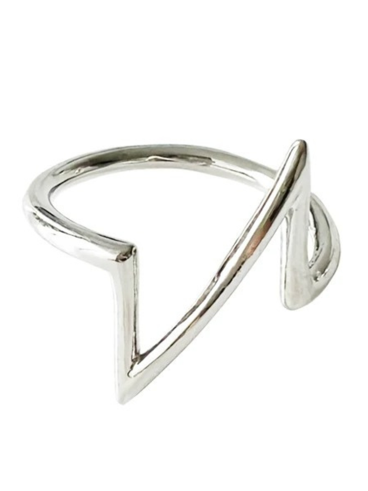 【EGO ACC】Plain Narrow Ring / Plain Wide Ring / Lightning Design Ring