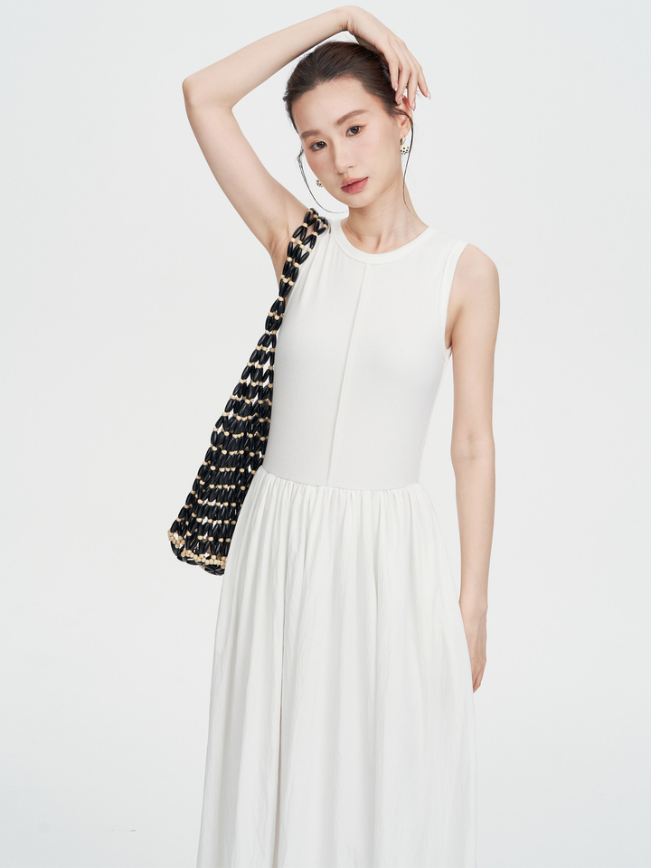 Sleeveless Knit Maxi Dress