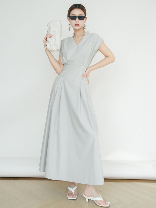 Waist Tuck Flare Dress