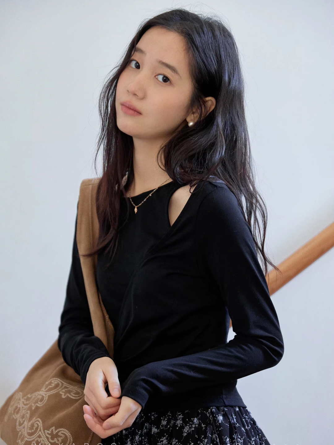 Asymmetry Draped Cut Top