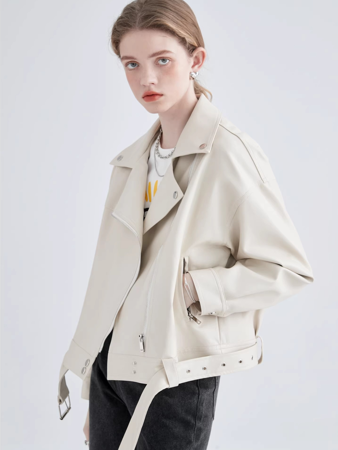 Soft Minimal Riders Jacket