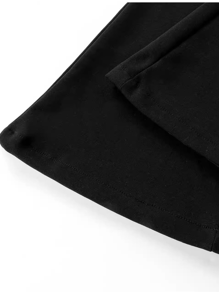 Layered Skirt Flare Pants