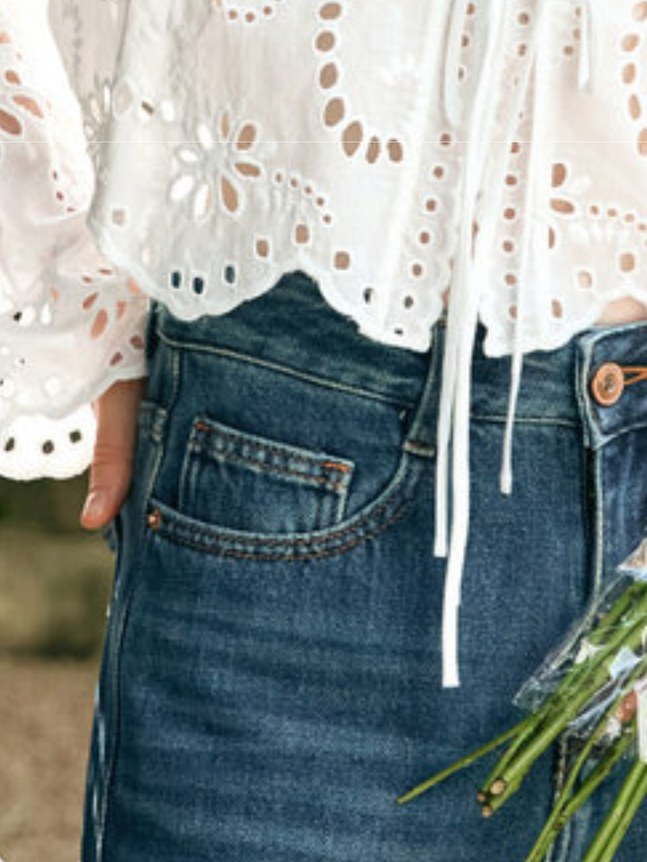 Bloom Eyelet Lace Blouse