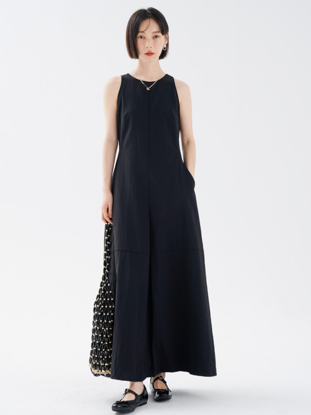 Minimal Sleeveless Salopette