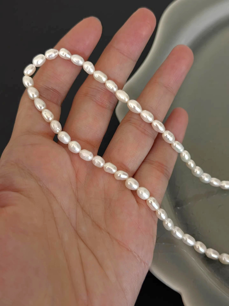 【EGO ACC】Soft Luster Pearl Necklace