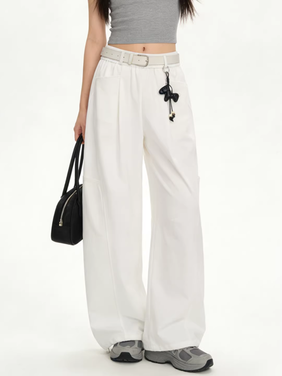 Panel Wide Tech Pants