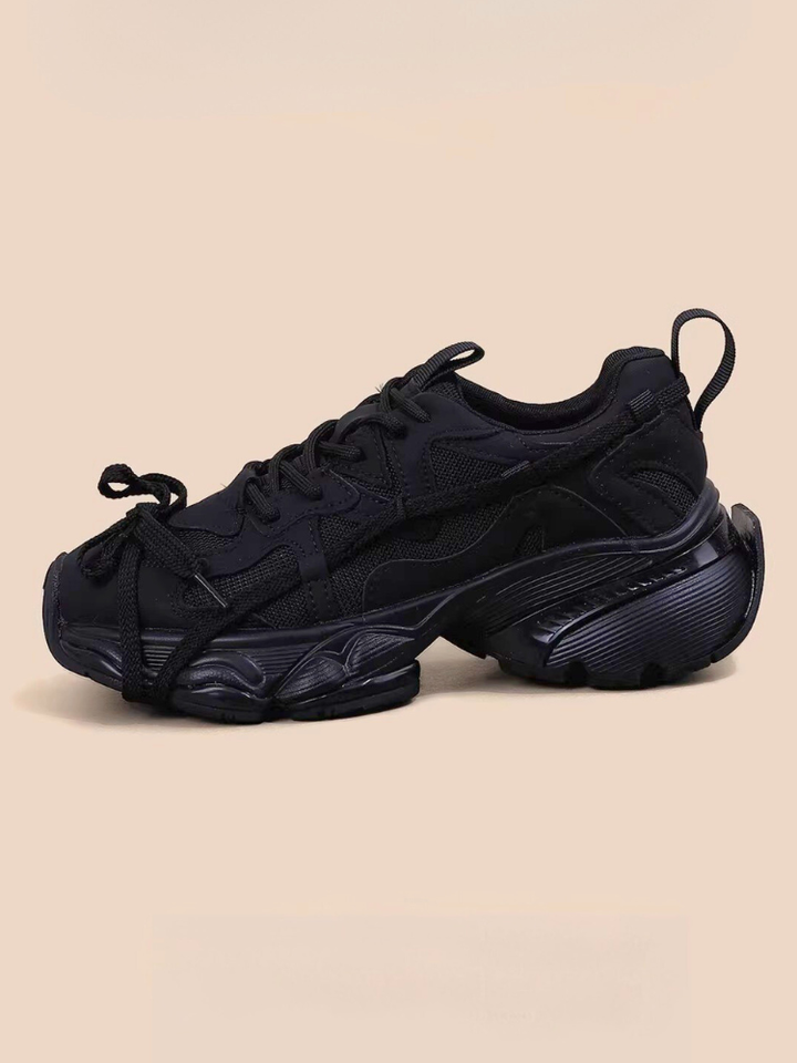 Ribbon Accent Chunky Sneakers（〜25.0cm）