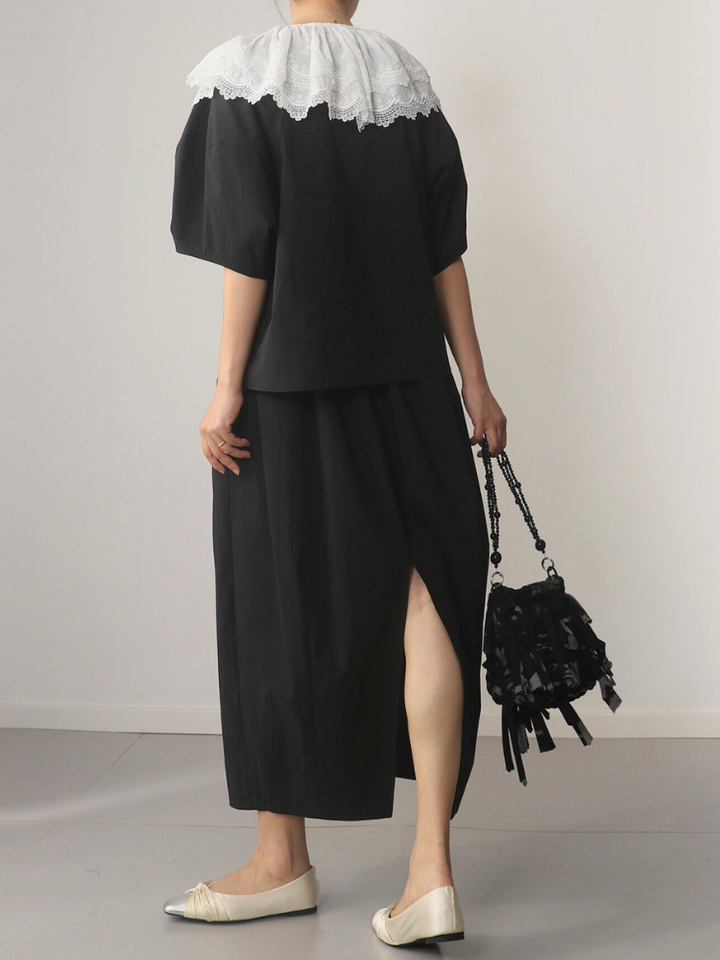 〈Pre Order〉Vintage Lace Collar Blouse