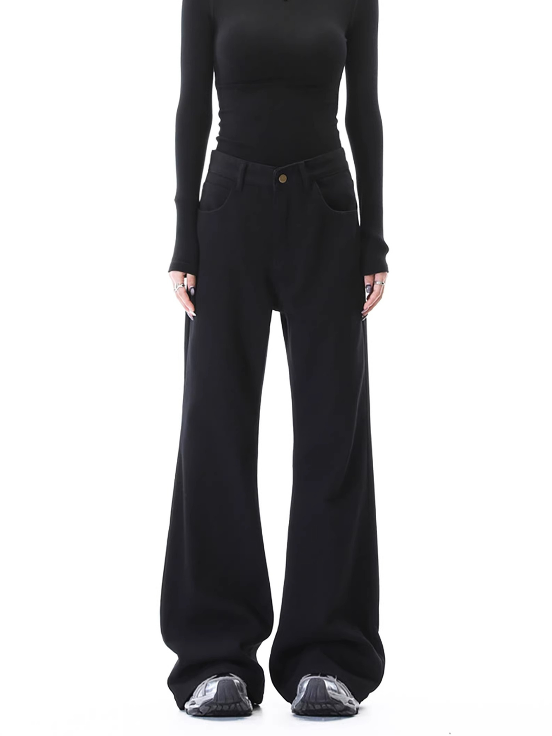 Clean Line Wide Flare Pants