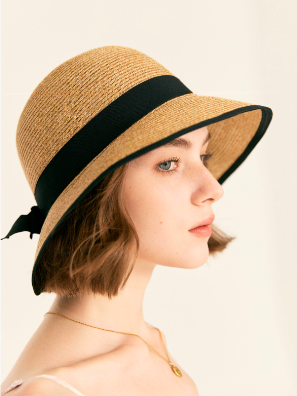 Classic Ribbon Straw Hat