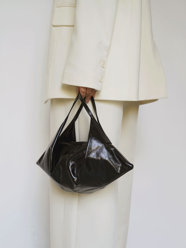 【PANLULUPAN】Sculptural Leather 2WAY Bag
