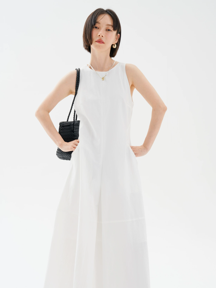 Minimal Sleeveless Salopette