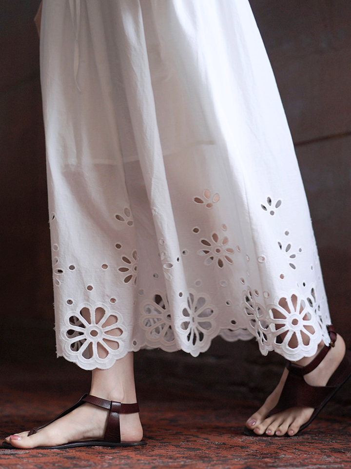Scallop Cutwork Set Dress
