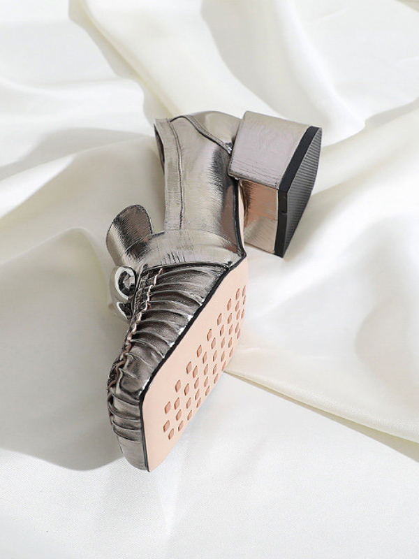 〈Pre Order〉Silver Heart Loafers