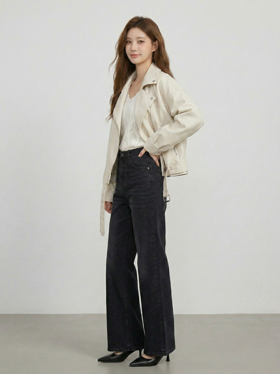 Soft Minimal Riders Jacket