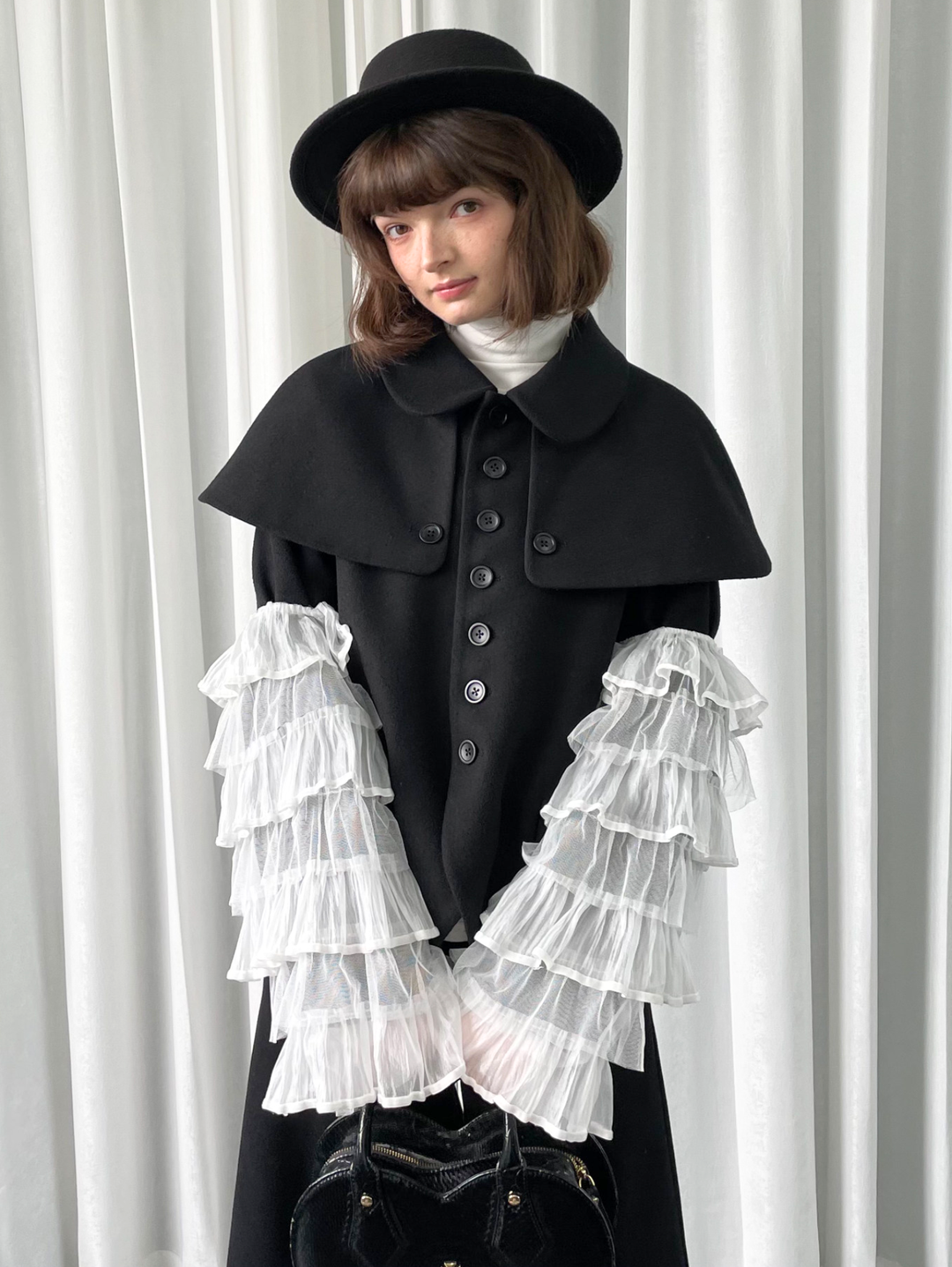 【Loose Smell】Sheer Frill Arm Covers