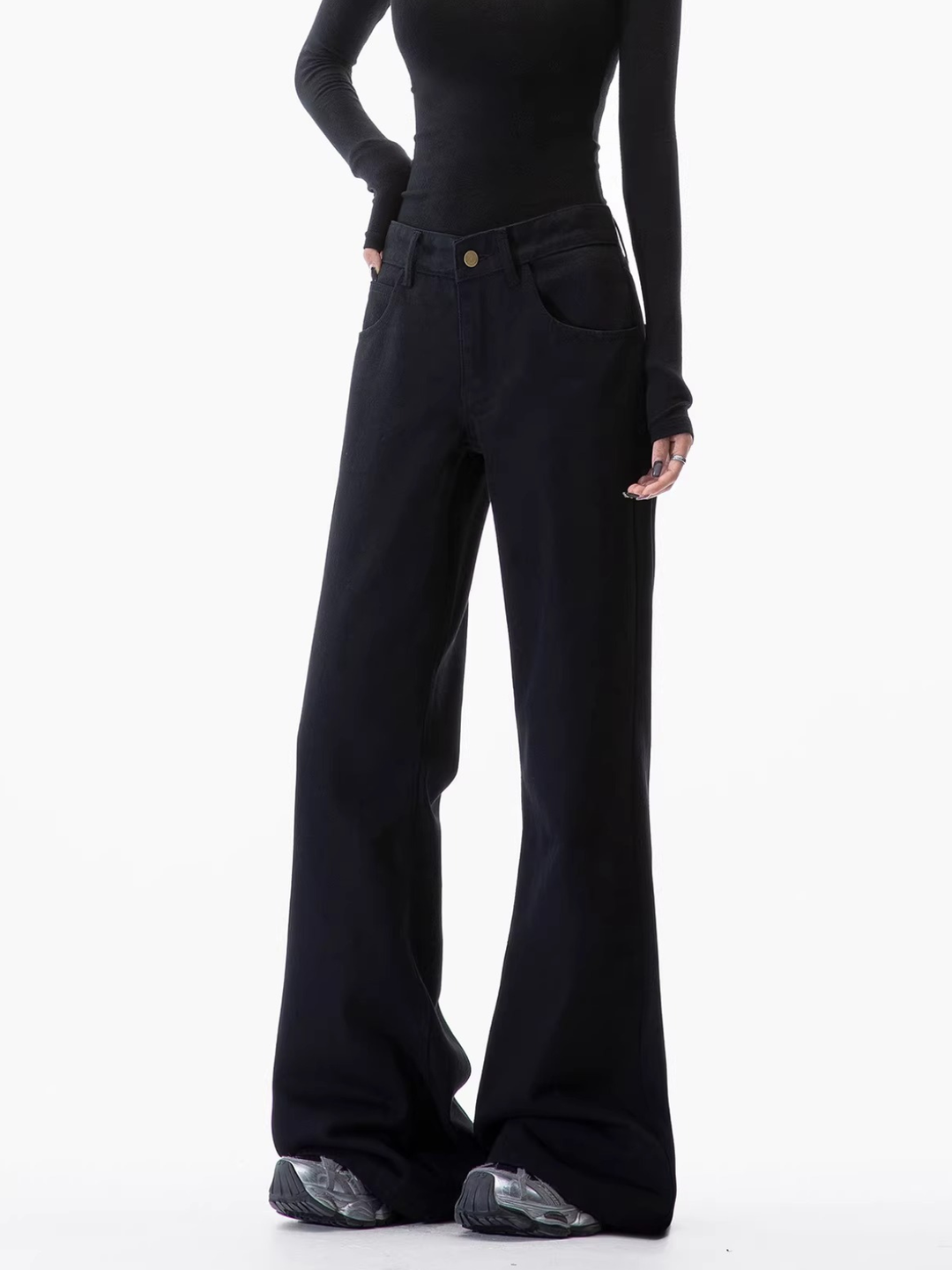 Clean Line Wide Flare Pants