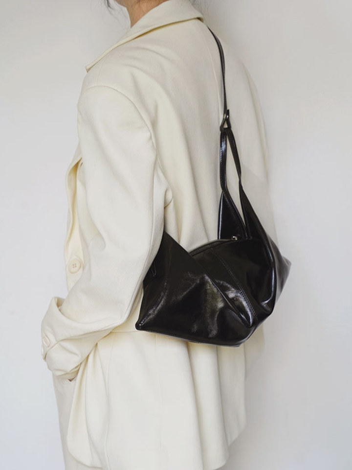 【PANLULUPAN】Sculptural Leather 2WAY Bag