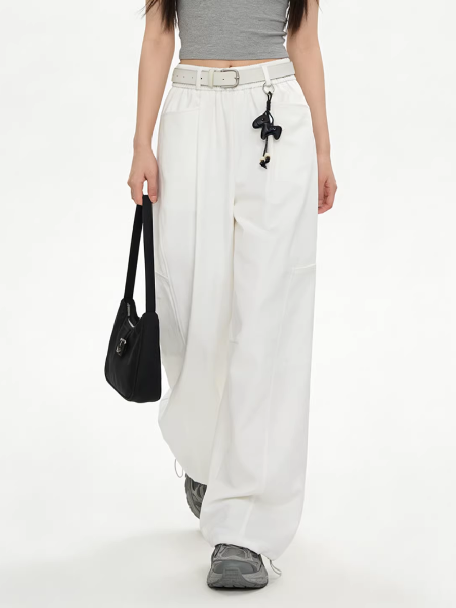 Panel Wide Tech Pants