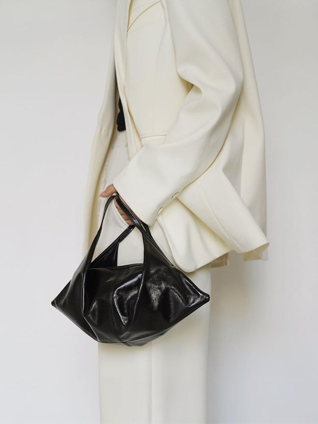 【PANLULUPAN】Sculptural Leather 2WAY Bag