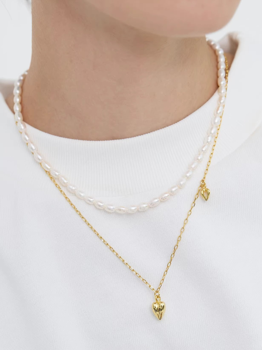 【EGO ACC】Soft Luster Pearl Necklace