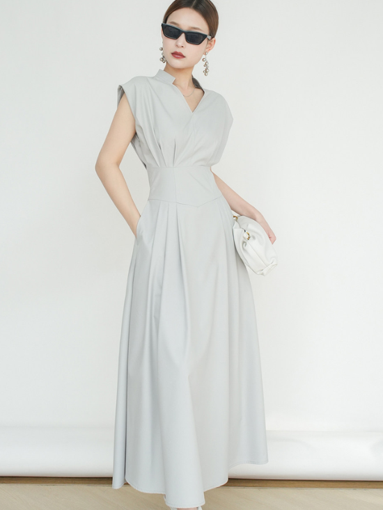 Waist Tuck Flare Dress