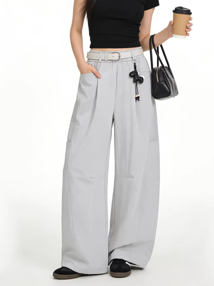 Panel Wide Tech Pants