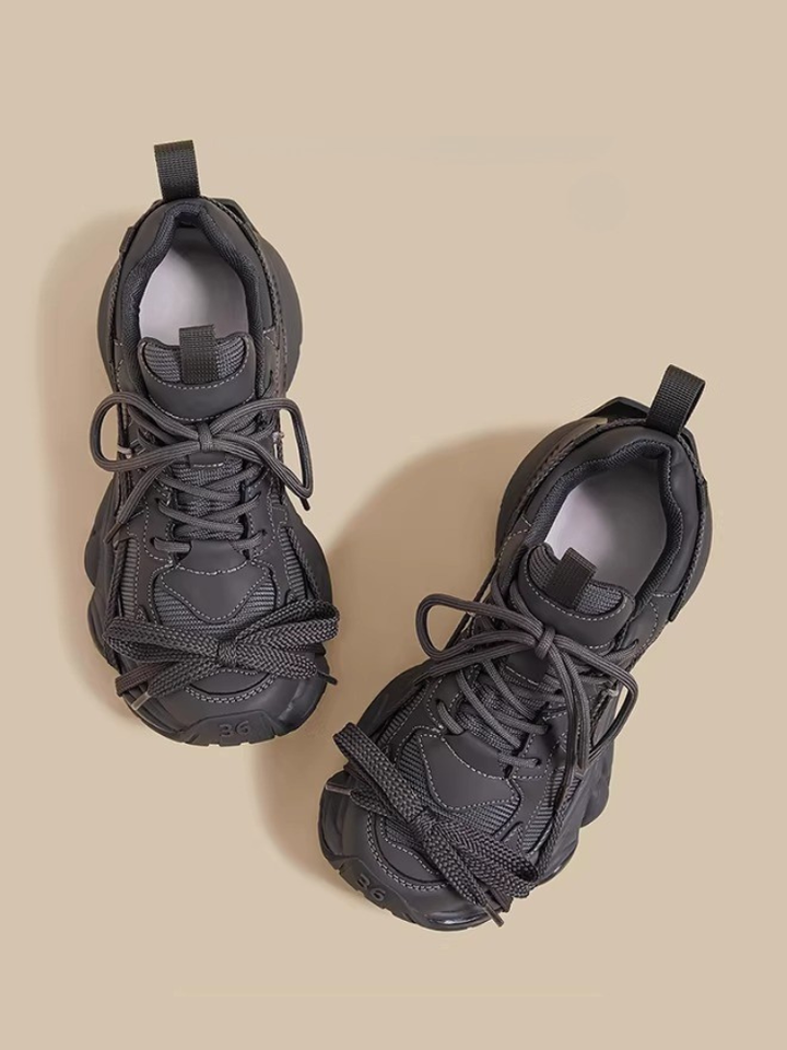 Ribbon Accent Chunky Sneakers（〜25.0cm）
