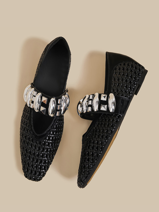Ornament Mesh Flats（〜25.0cm）