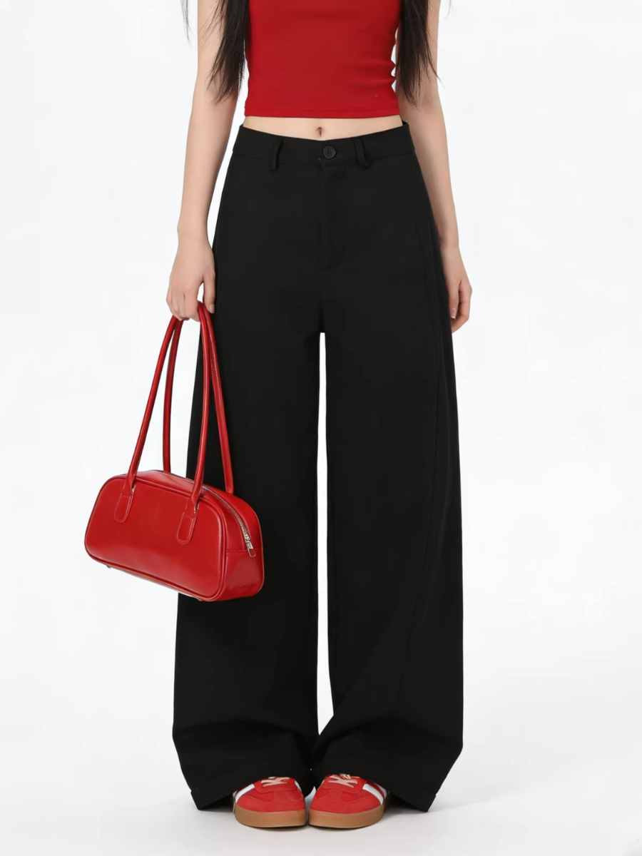Front Seam Wide Pants