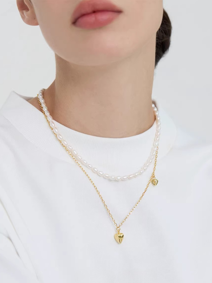 【EGO ACC】Soft Luster Pearl Necklace