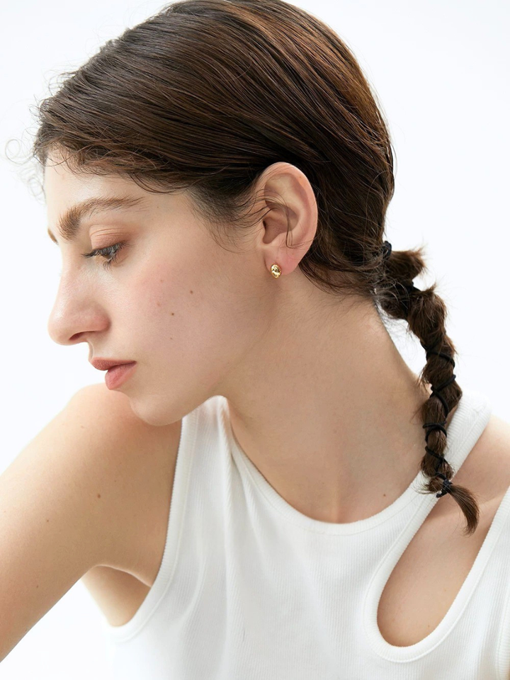【EGO ACC】Dual Drop Bean Pierce