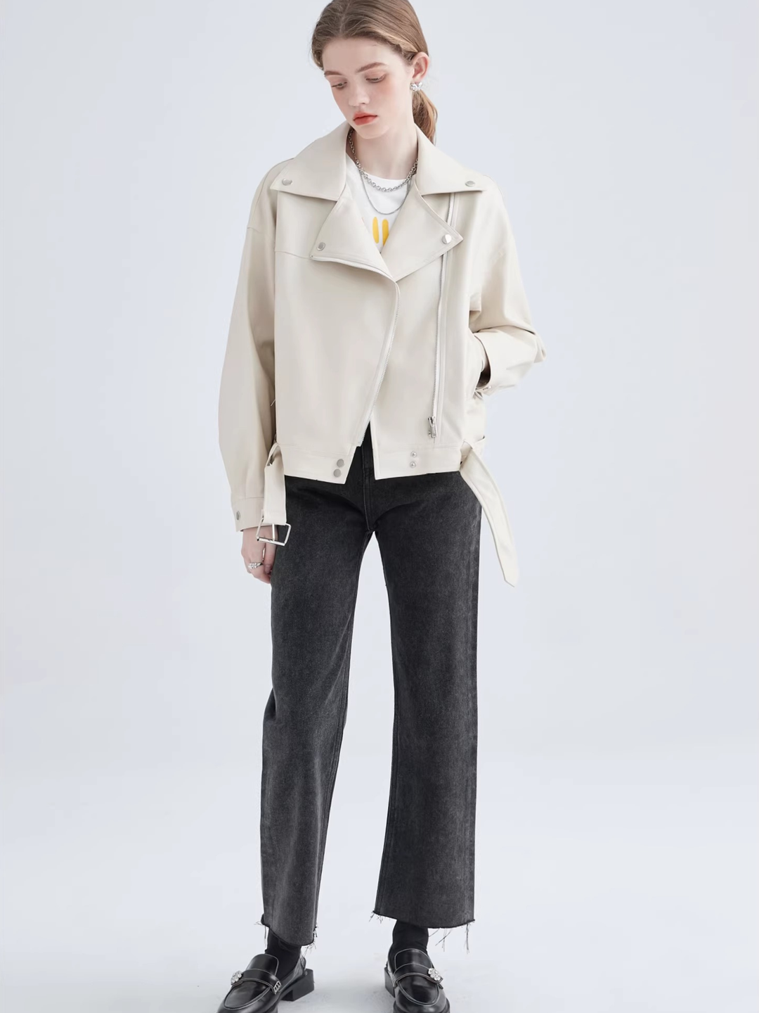 Soft Minimal Riders Jacket