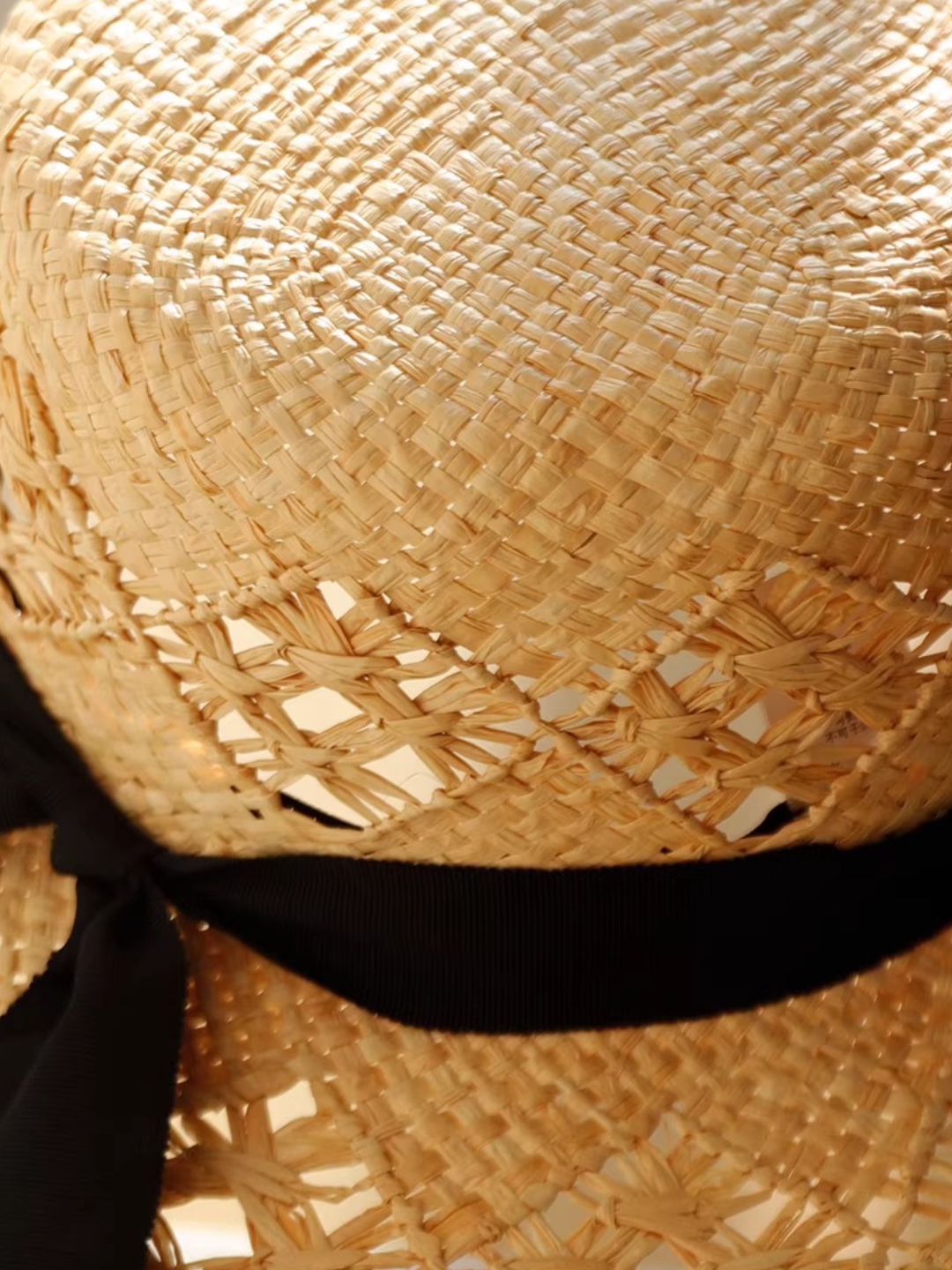 Classic Ribbon Straw Hat