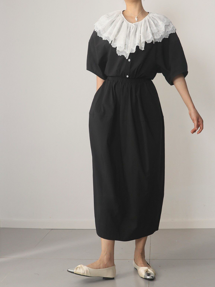〈Pre Order〉Vintage Lace Collar Blouse