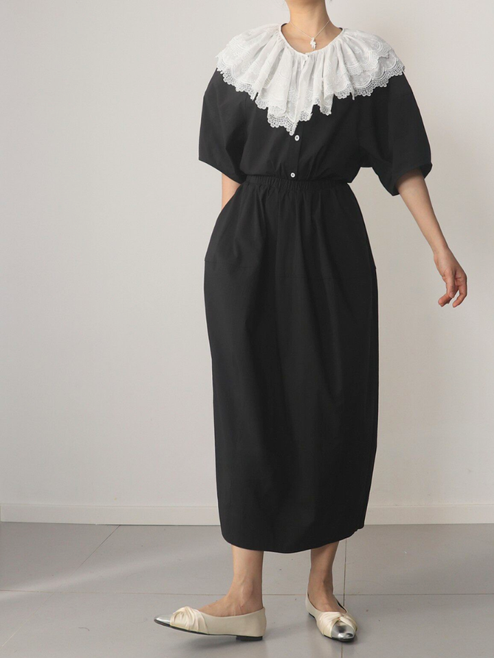 〈Pre Order〉Vintage Lace Collar Blouse