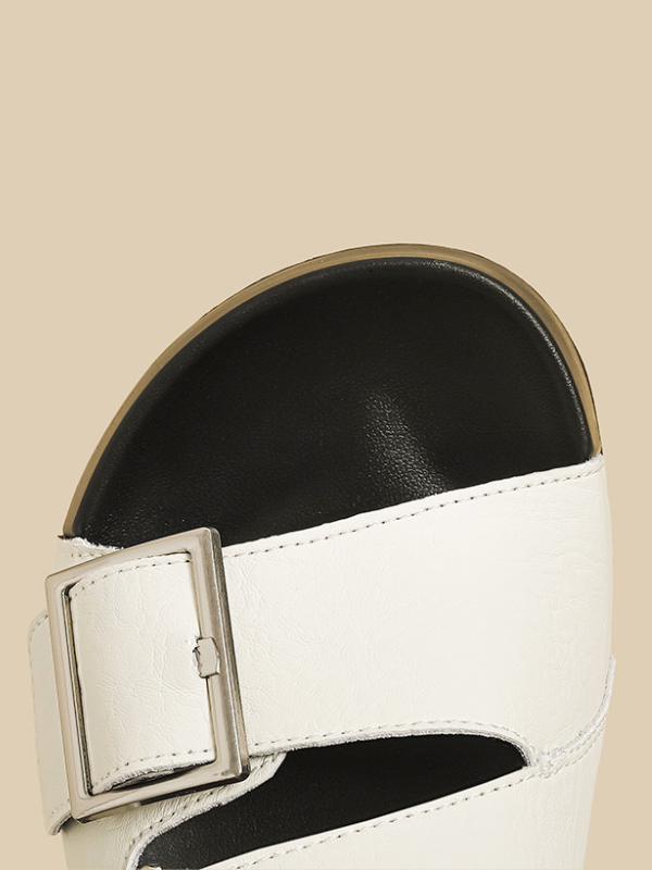 Double Buckle Platform Sandals（〜25.0cm）