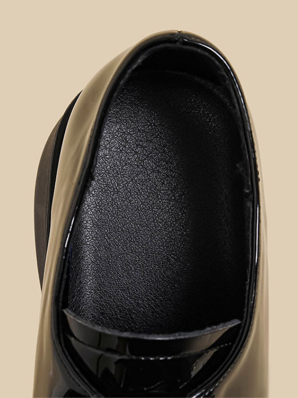 Ribbon Double Strap Platform Shoes